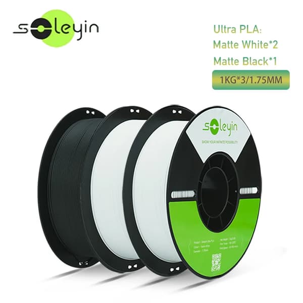 3D-utskrift filament, matt finish, hög precision,PLA Matt  2WT1BK