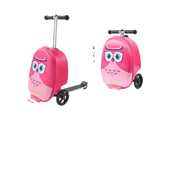 Kørevogns-kuffert, Holdbart materiale, Alsidig funktionalitet,Pink