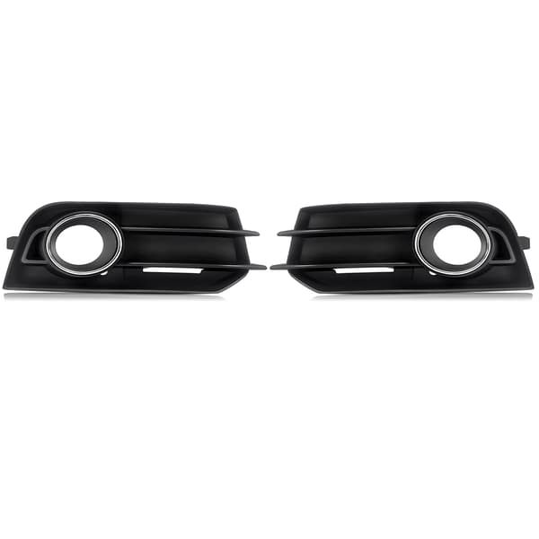 Front Fog Light Grille, Direkte Erstatning, Højkvalitets ABS Plast,1 Par