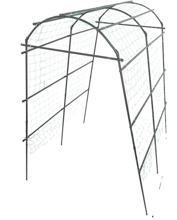 Klattramar, Stålbåge Design, Hållbart Nylon Nät,svart