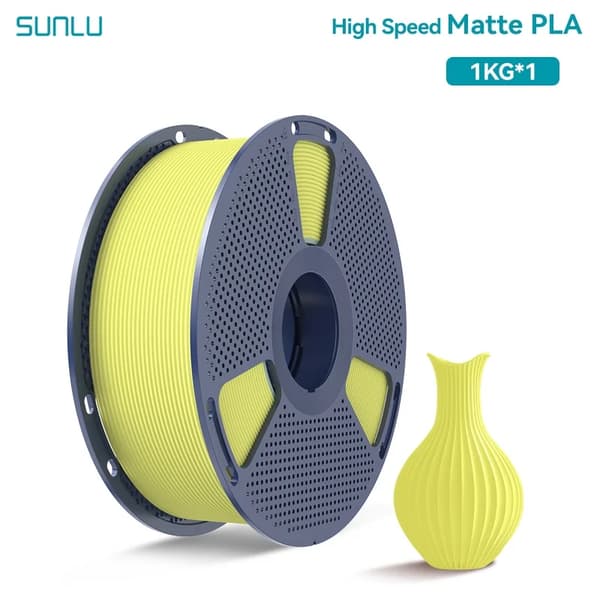 3D-printer filament, høj hastighed, sammenfiltringsfri,HSMPLA Citron Gul
