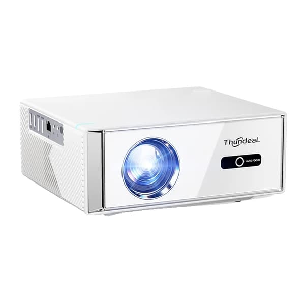 Projektor, 1080P-upplösning, WiFi- och Bluetooth-anslutning,Android-version, EU-kontakt