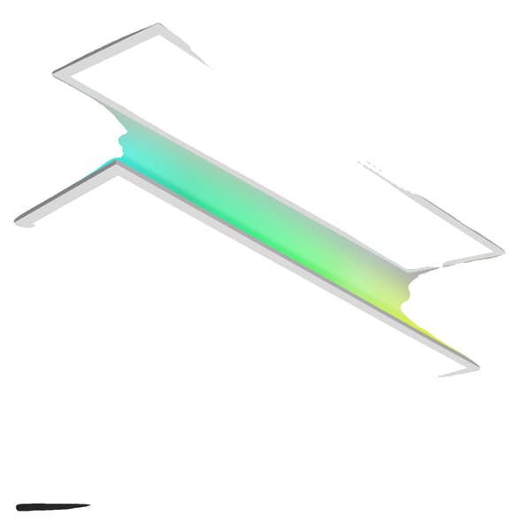 LED Panel Lys, Dæmpbar, RGB Farveeffekter,30w, 2PCS