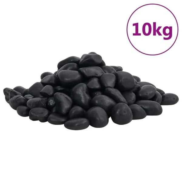 Dekorative Sten, Naturligt Materiale, Landskabsforbedring,sort