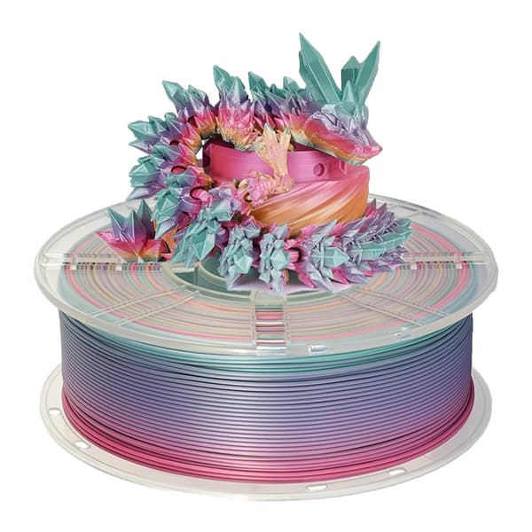 3D-skrivarfilament, PLA-material, solid form,1KG Godis Silke