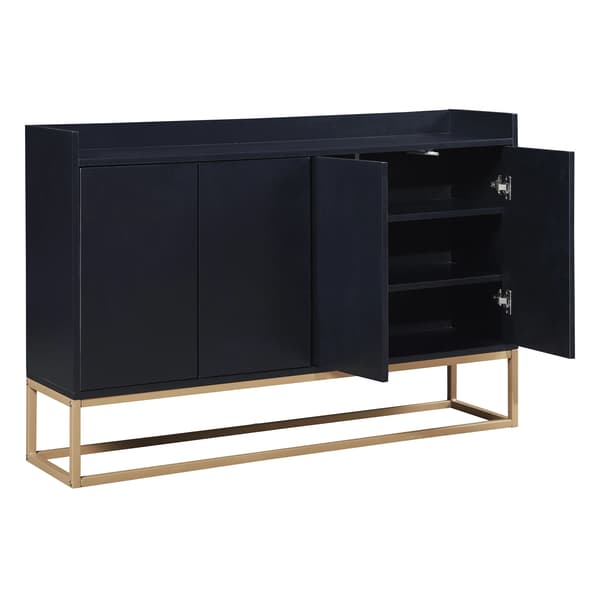 Stue Skab, Moderne Design, God Opbevaringsplads,Sort