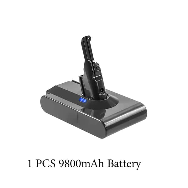 Erstatningsbatteri, 9800mAh kapacitet, CE-certificeret,9800mah