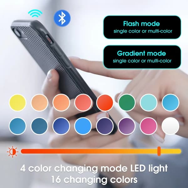 TV-bord, Modern design, Variabel LED-belysning,VIT