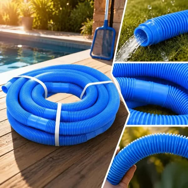 Poolslang, Flexibel Design, Anpassningsbar Längd,armégrön