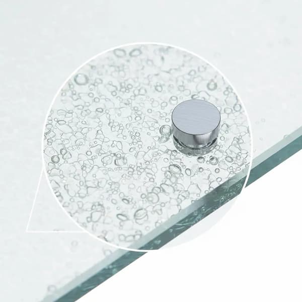 Køkken Backsplash, Tempereret Glas, Elegant Design,Gennemsigtig
