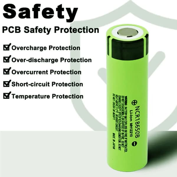 Lithium Ion Batteri, 3.7V, 3400mAh Kapacitet,34B-80PCS