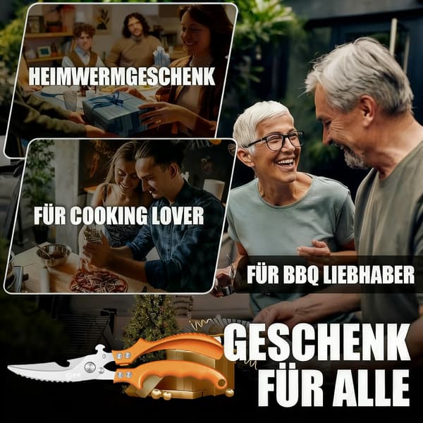 Köksaxar, Tungt Utförande, Multifunktionella,L, JD-01