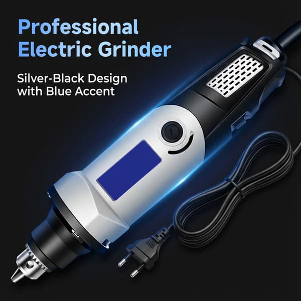 Elektrisk Dremel, 400W Motor, 6-Hastighetskontroll,EU-kontakt