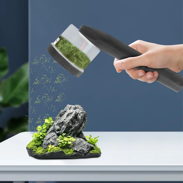 Statisk Gräsapplikator, Kompakt Design, Stark Flockkraft,svart