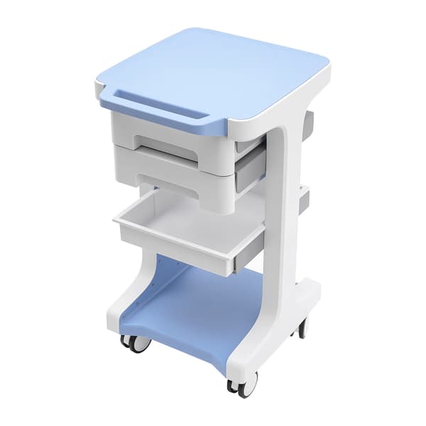 Salonvogn, Tre-niveau Design, Ergonomisk Håndtag,Blå