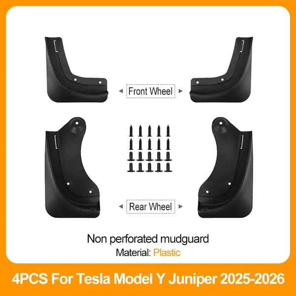 Skärmar, Allvädersskydd, Anpassad Passform Design,plast 4PCS