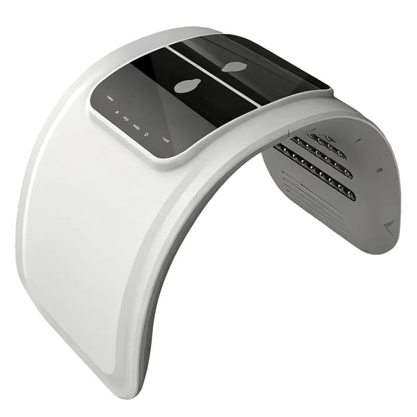 LED-ansiktsmask, multispektral terapi, intelligent pekskärm,Vit