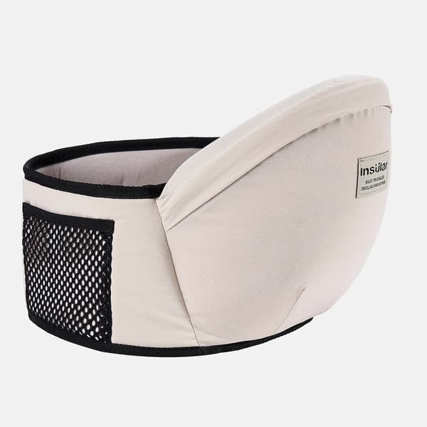 Bæresele, Justerbart Livrem, Frontvendt Design,Beige