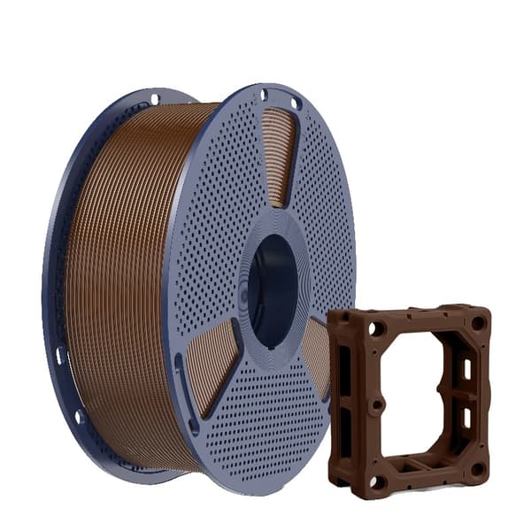 PLA Filament, Høj Styrke, Glat Ekstrudering,Kaffebrun