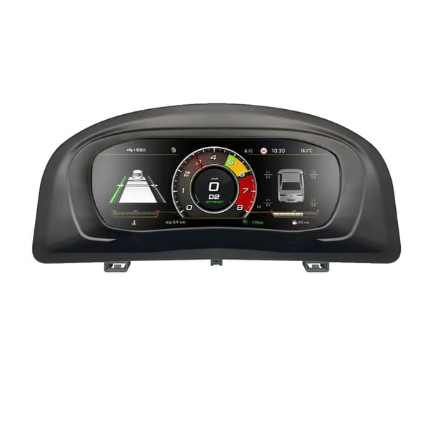 Digital Dashboard Cluster, 12,3 tommer HD-skærm, Flersproget support,Til caddy 03-09ys