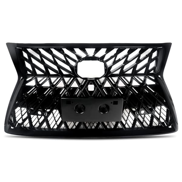Frontbumpergrill, holdbart ABS-plast, kompatibel med 2014-2022 modeller,Glans Sort