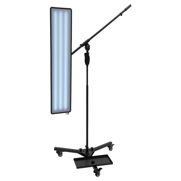Tandreflektorlampe, Højlys LED, Justerbart Lyskilde,sort
