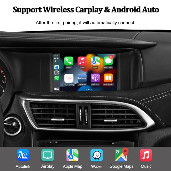 Multimedia Modul, Trådløs CarPlay, Android Auto Support,Til Infitini Q30 QX30