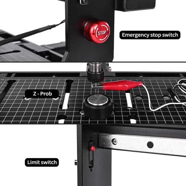 CNC Router, Alsidig Materialkompatibilitet, Brugervenlig Offline Kontrol,Med controller, Ingen laser-a