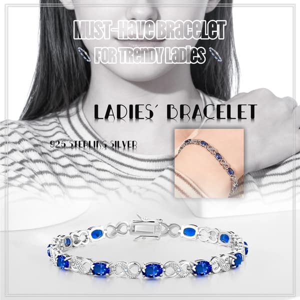 Armband, Wrap Stil, Iolitsten,Silverpläterad