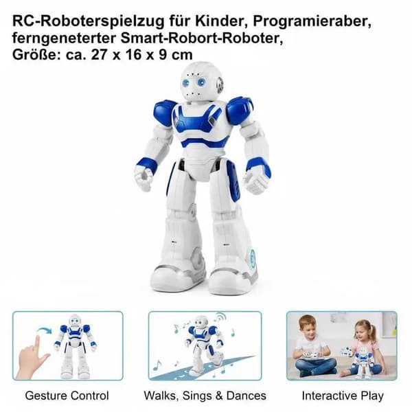 Robotleksak, Programmerbar, Interaktiva Funktioner,MULTI