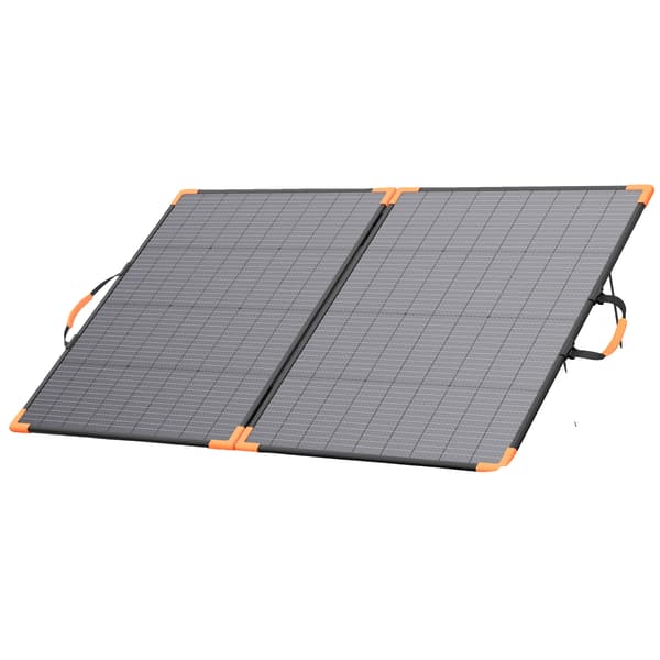 Solpanel, bärbar och lätt, vattentät med ställ,200W