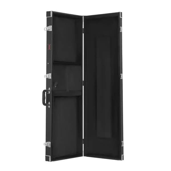 Gitarrbasfodral, Hårdshellskydd, Lättviktsdesign,svart