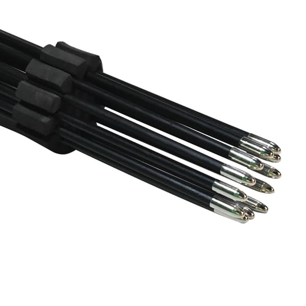 Pilar, Hållbart Kompositmaterial, Metallspetsar,12pcs