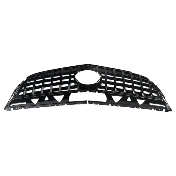 Framgrill, GTR-stil, hållbart ABS-material,Glansigt svart