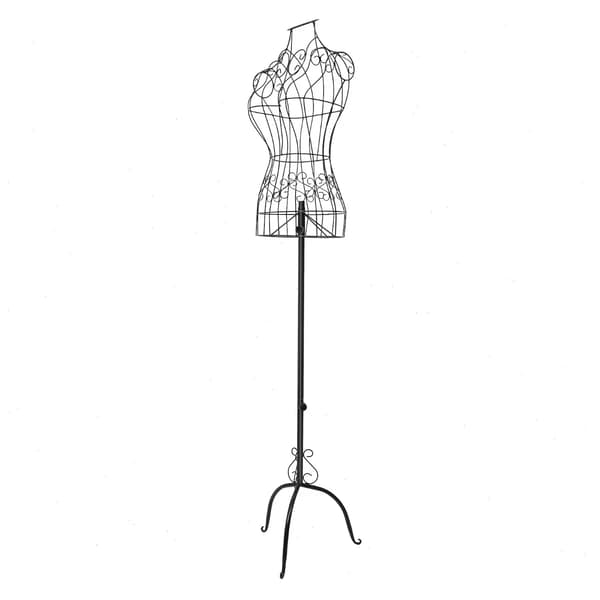 Mannequin, Överkroppsdesign, Justerbar Höjd,Röd