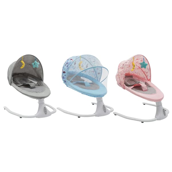Babygunga, Fjärrkontroll, Bluetooth-aktiverad,GRÅ