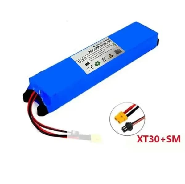 Litiumakku, 36V, 20Ah kapasiteetti,XT30 JST