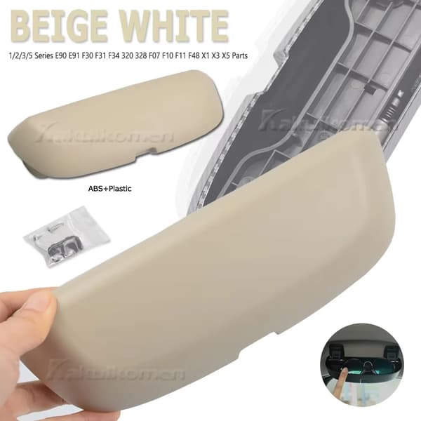 Solsikkerholder, Nem Installation, Holdbart Materiale,Hvid Beige-1