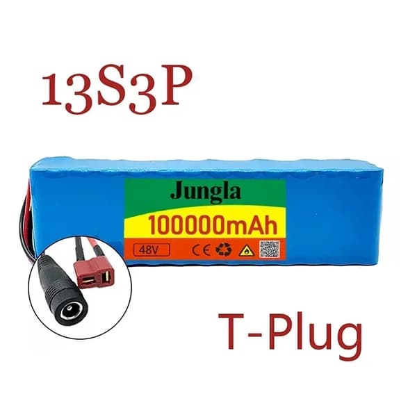 Litiumioniakku, 100Ah kapasiteetti, 48V jännite,T-DC
