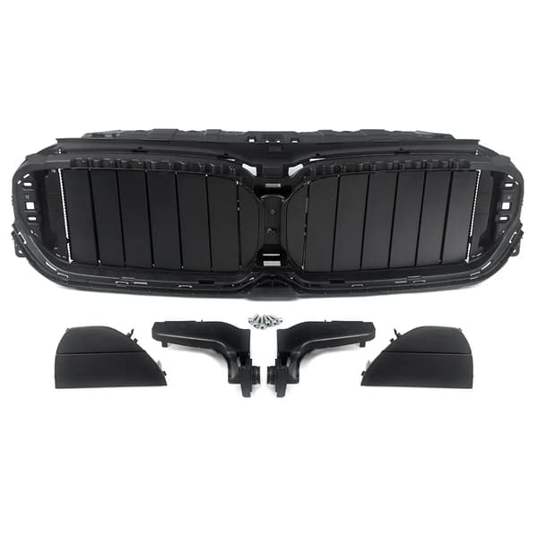 Grill, Holdbart ABS-plast, Nem installation,sort