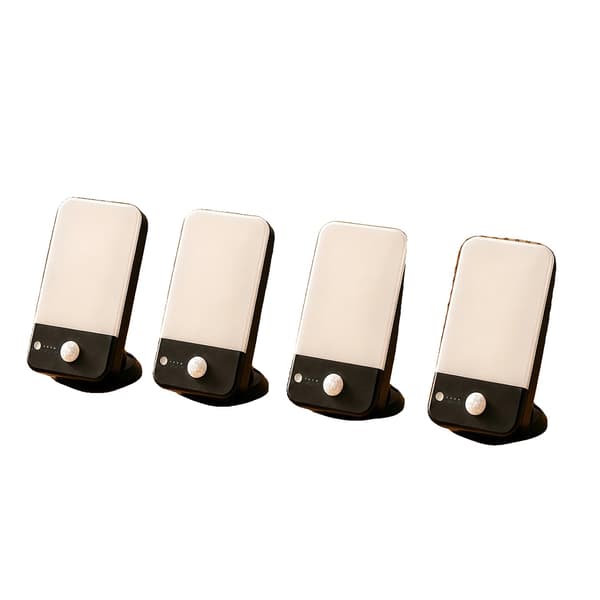 LED Vägglampa, 360° Rotera, Vattentät,4PCS
