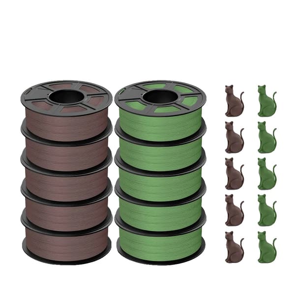 3D-printer filament, høj hastighed, mat finish,PLACS  5CC 5OG