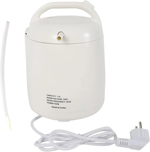 Ånggenerator, 1,5L kapacitet, 900W effekt,VIT