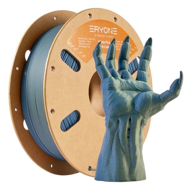 PLA Filament, 1,75 mm Diameter, Høj Præcision,blå Grøn