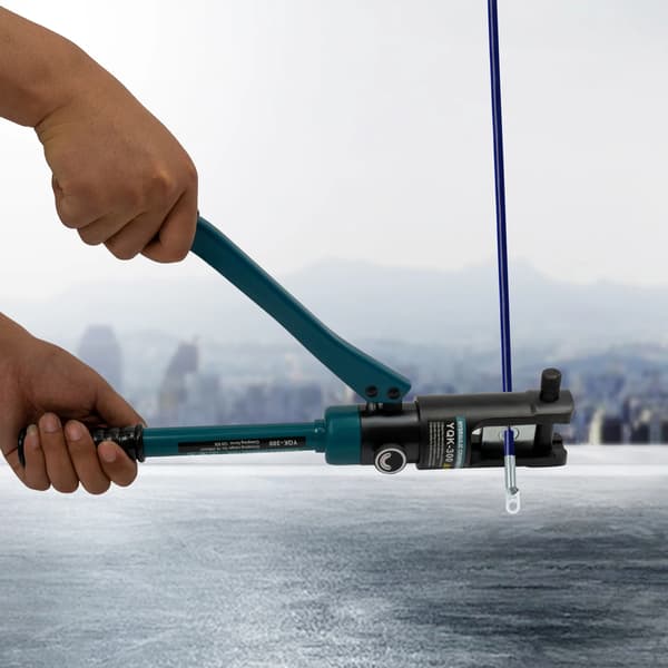 Hydraulisk Kramptång, Manuell Drift, Hög Kramppress,grön