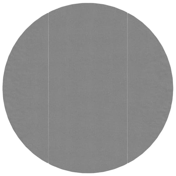 Poolöverdrag, Geotextil Polyester, Diameter 366 cm, Passar standardpooler, Hållbart skydd, Enkel 3-delad installation