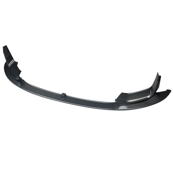 Front Bumper Splitter, ABS Plastik, Aerodynamisk Design,kulstoflook