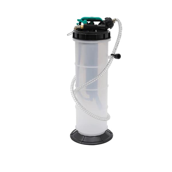 Vätskeutvinningspump, Manuell/Pneumatisk Drift, 7,5L Kapacitet,VIT