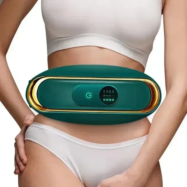 Kropsslankende massager, 3 tilstande, varm terapi,GrønA