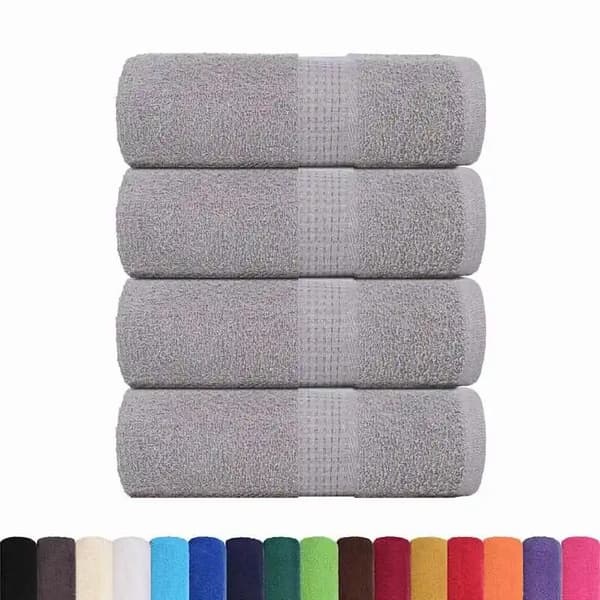Gæstehåndklæder, 100% Bomuld, Høj Absorbering,Gris